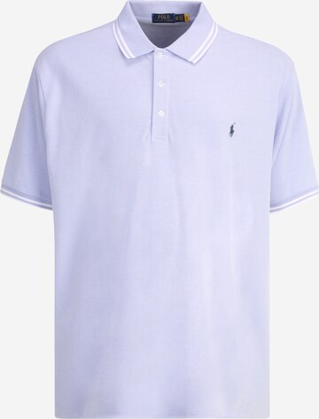 Polo Ralph Lauren Big & Tall Shirt in Blauw: voorkant