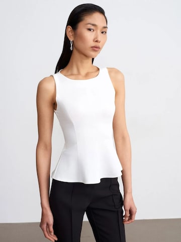Camicia da donna 'Blusen' di Dilvin in bianco