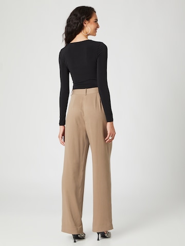 Guido Maria Kretschmer Women Wide leg Pants 'Kathe' in Beige