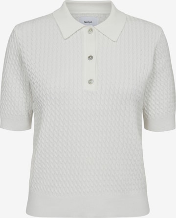 NÜMPH Poloshirt 'NUALETTE POLO' in Beige: Vorderseite