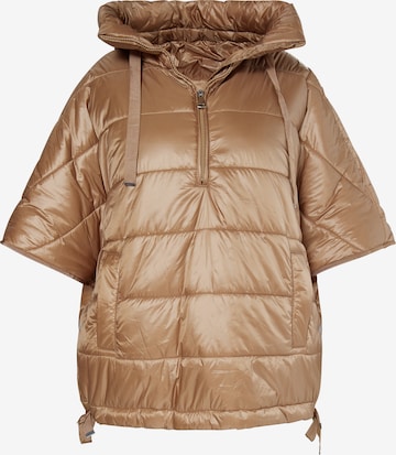 faina Between-season jacket 'Quilted' in Gold: front