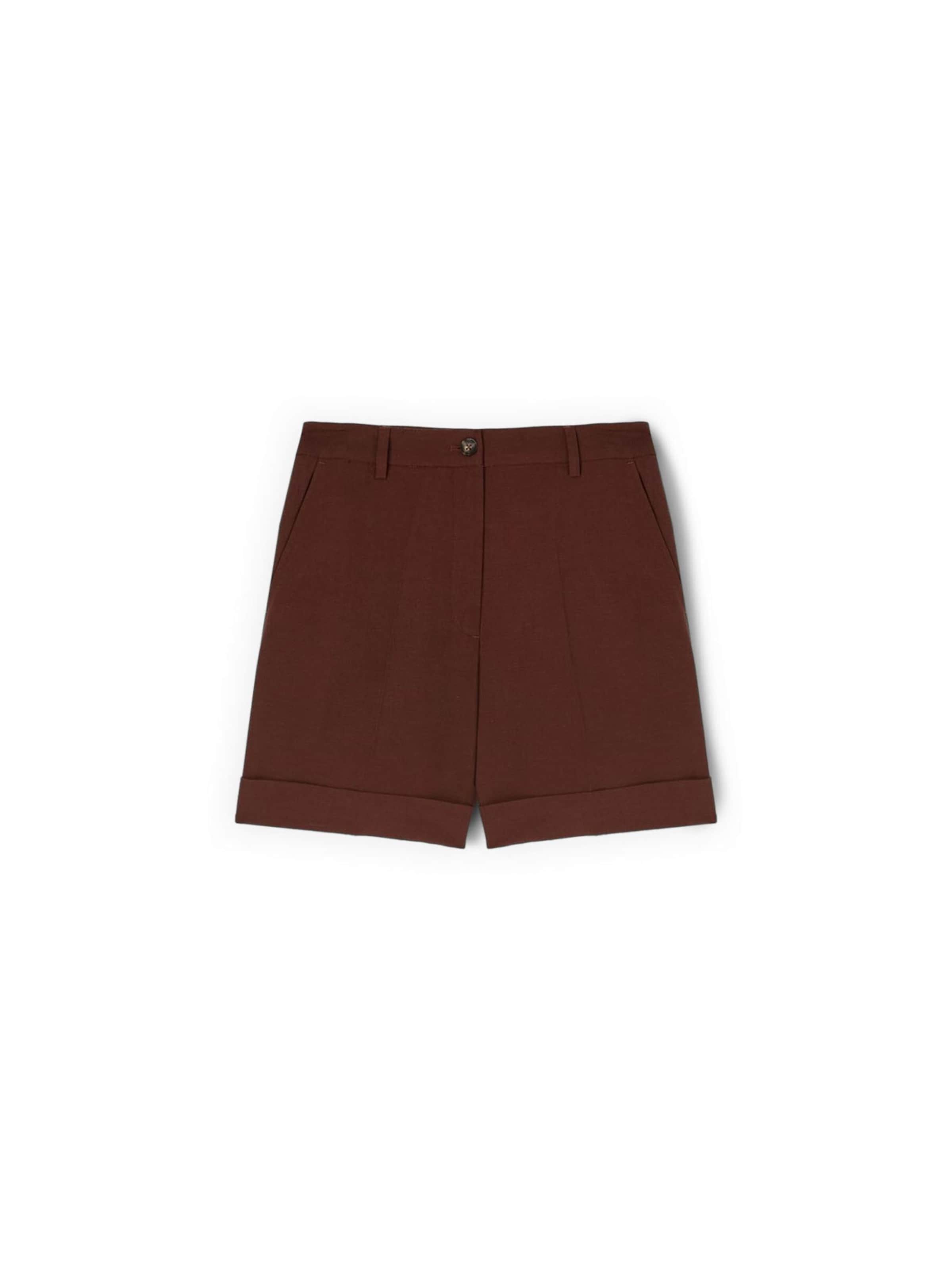 Pantaloni di MOTIVI in marrone: frontale