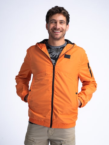 Veste mi-saison 'Papaya' Petrol Industries en orange : devant