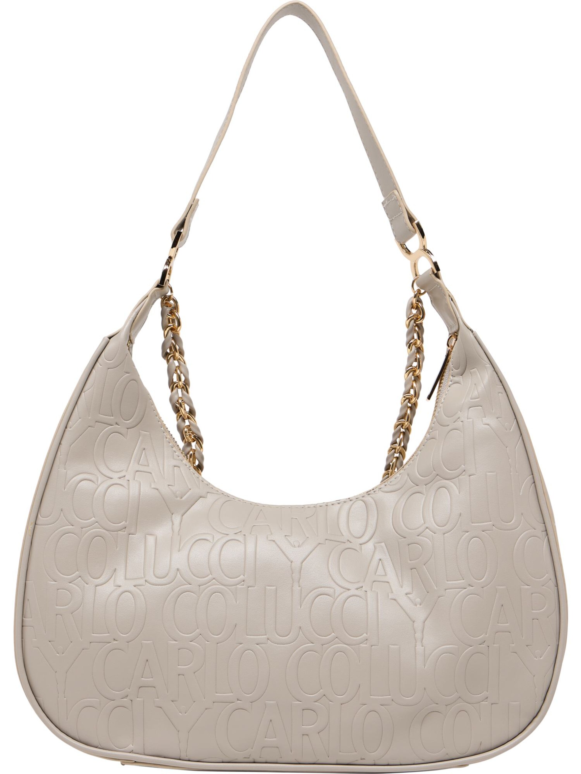 Carlo Colucci Shoulder bag 'Dolzani' in Grey
