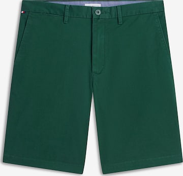 TOMMY HILFIGER Chino trousers 'Denton Ess' in Green: front