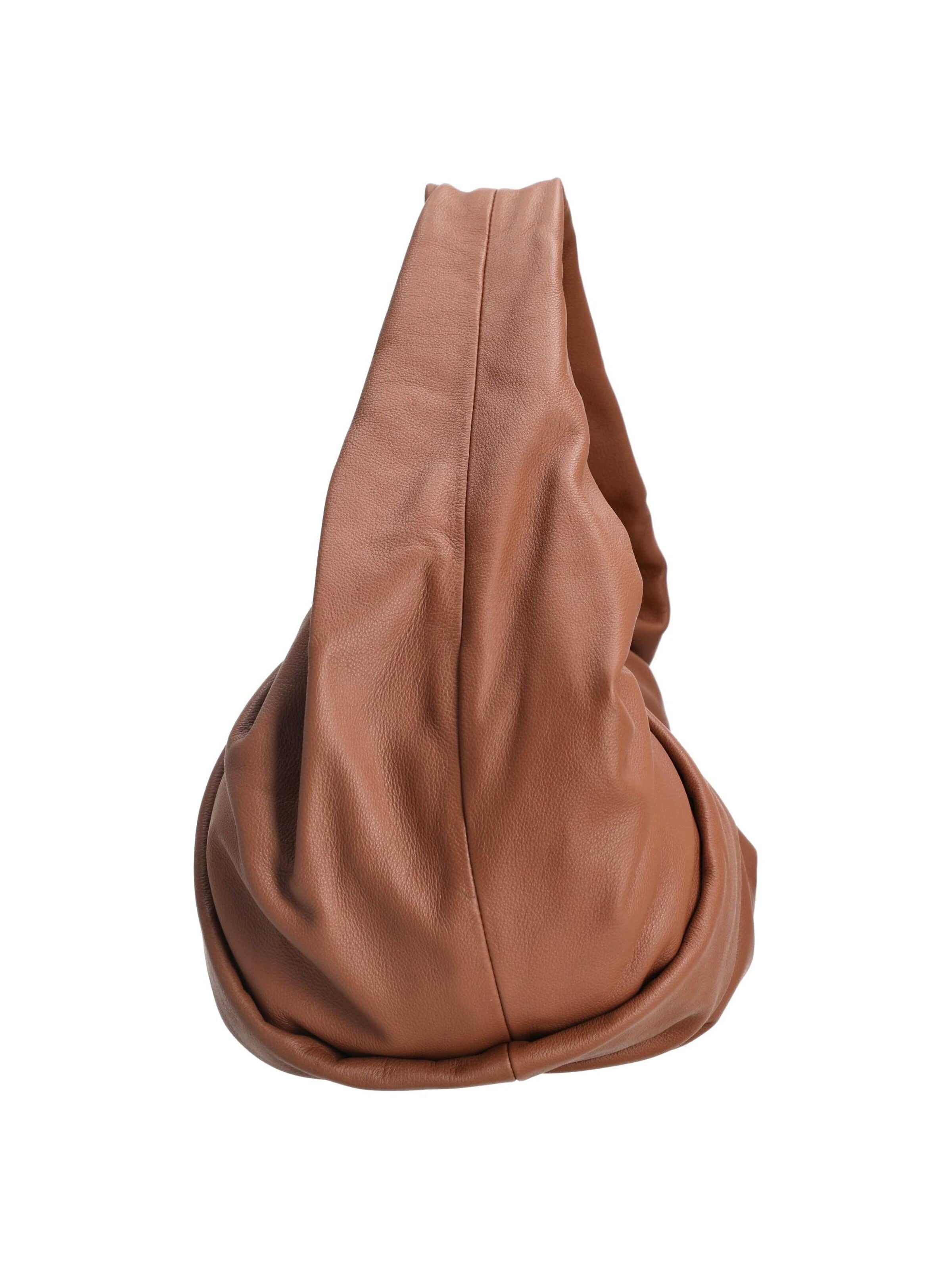 Les Visionnaires Handbag 'Greta Essential Soft Grainy' in Brown