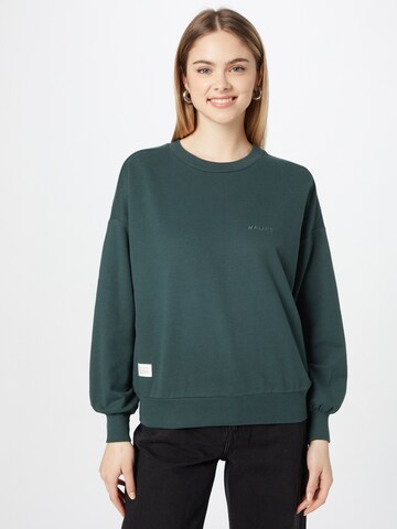 mazine Sweatshirt 'Laura' in Groen: voorkant