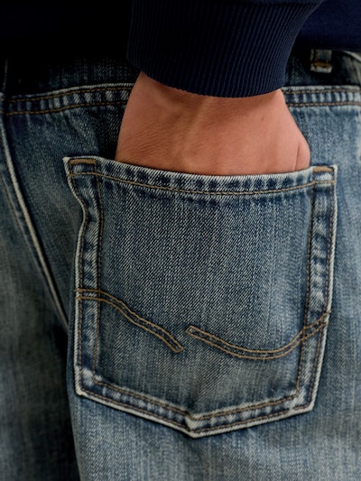 170 dydžio Džinsai 'JJICHRIS JJORIGINAL' iš Jack & Jones Junior, spalva – gencijono spalva, Prekių apžvalga