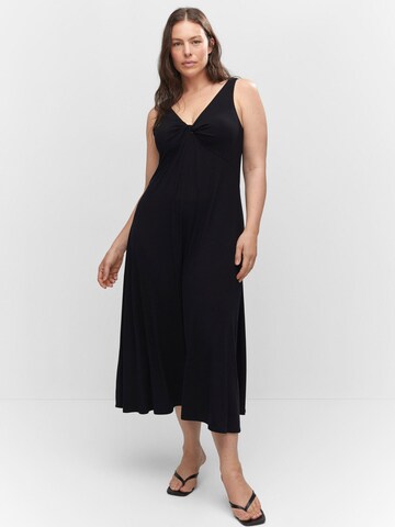 Robe 'Cali 3' MANGO en noir : devant