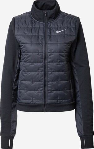 NIKE Sports jacket in Black: front