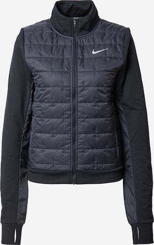 NIKE - Chaqueta deportiva en negro: frente