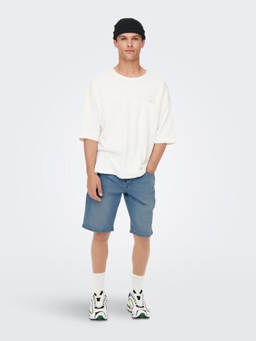 Only & Sons Regular Shorts 'Avi' in Blau