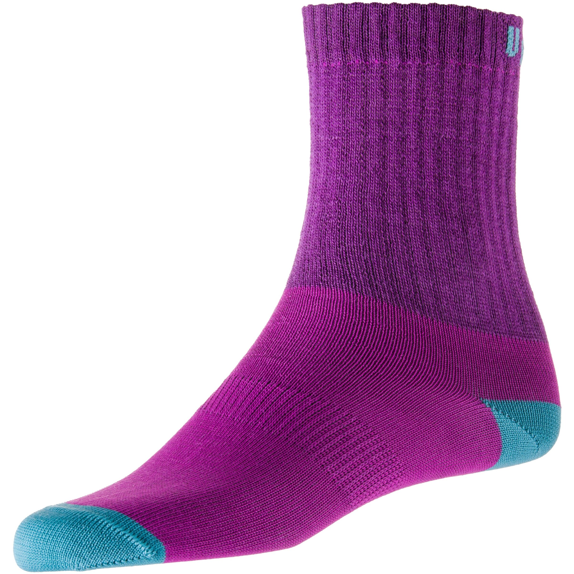 Uphill Sport Athletic Socks 'POSIO' in Purple: front