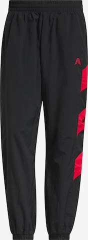 Effilé Pantalon de sport 'Anthony Edwards Foundation' ADIDAS PERFORMANCE en noir : devant
