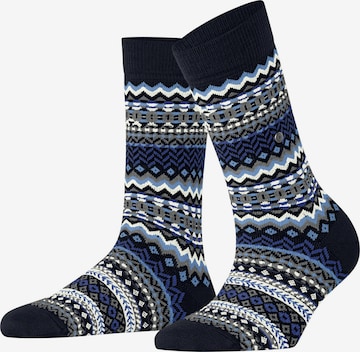 BURLINGTON Socken 'Fair Isle' in Blau: Vorderseite