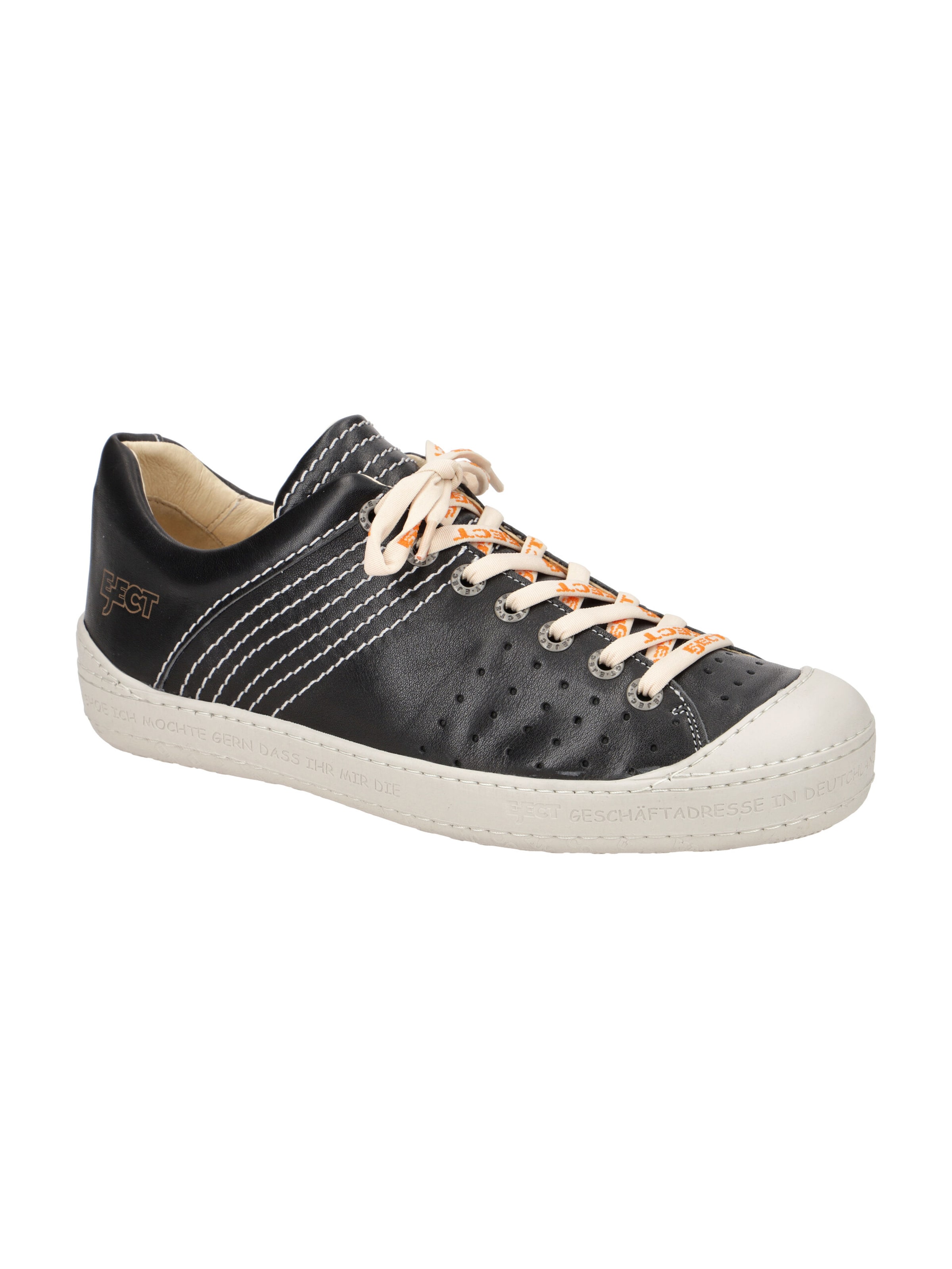EJECT Lace-up shoe in Black: front