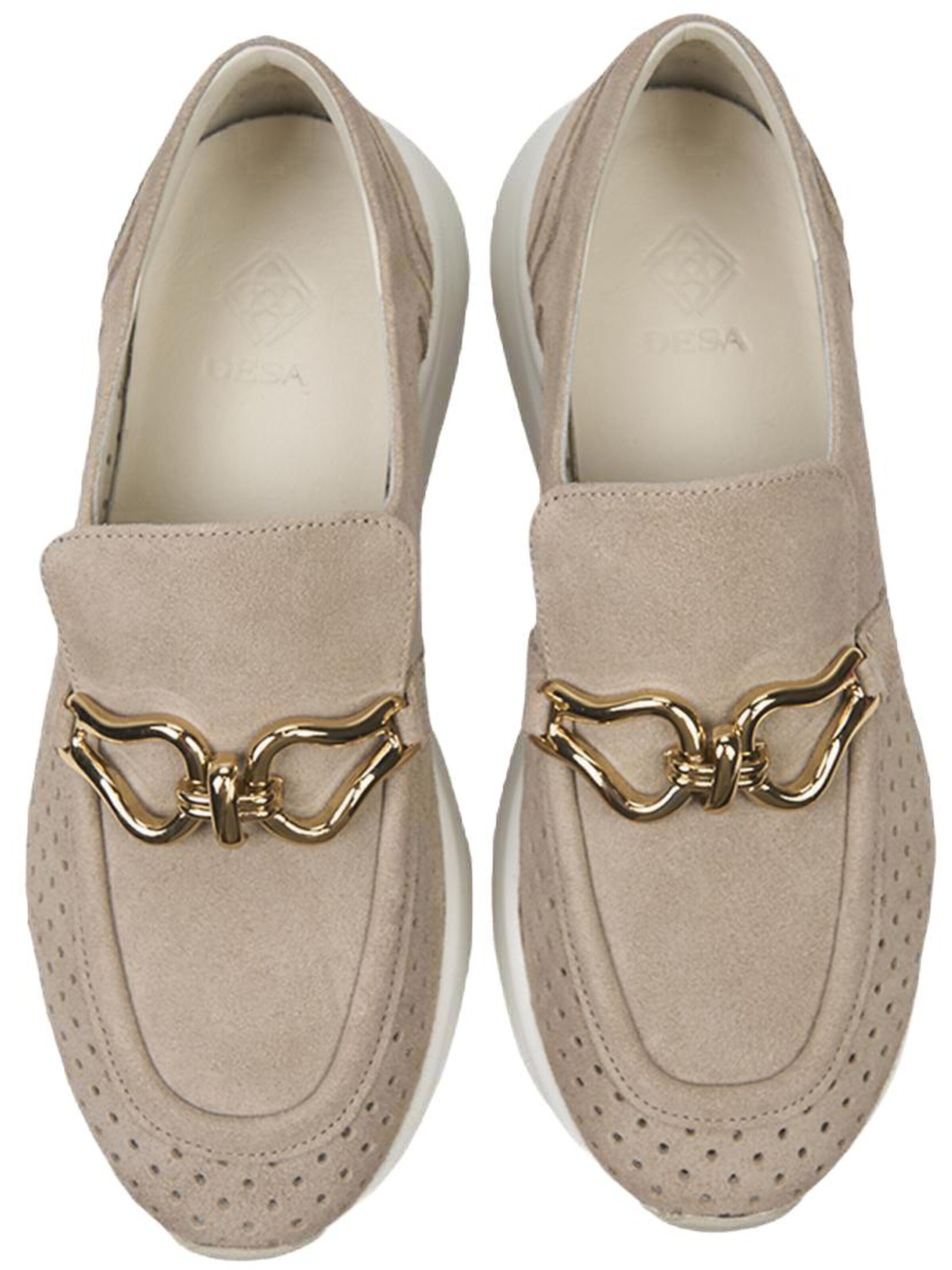 Desa Slip-on 'Trainer' in Beige