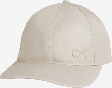 Calvin Klein Cap in Beige: predná strana