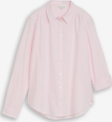 Camicia da donna di TOM TAILOR in rosa: frontale