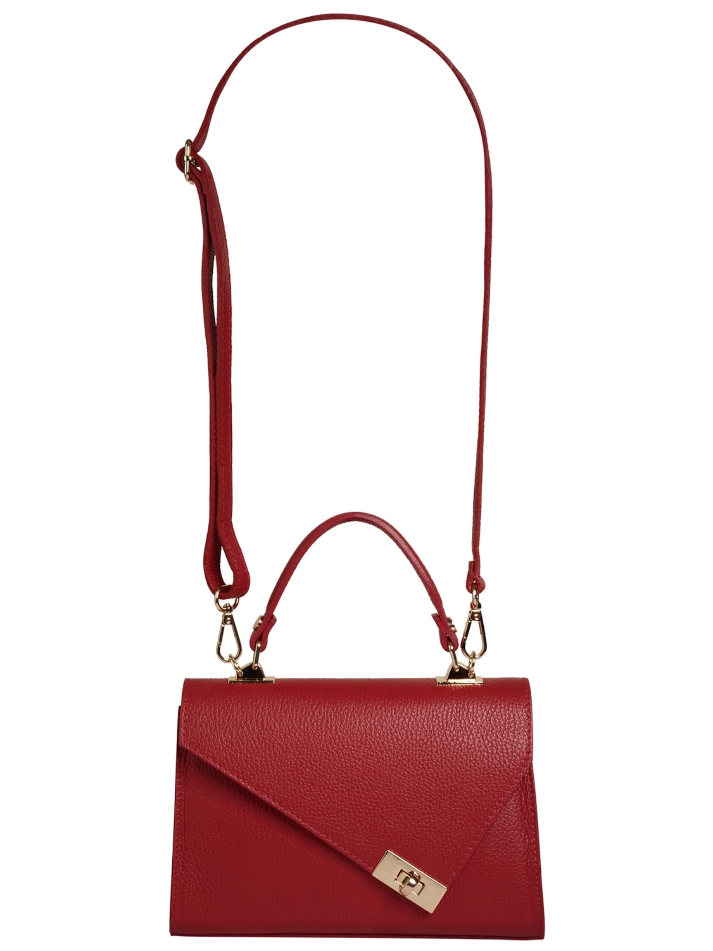 Cluty Handbag in Red