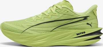 PUMA Running Shoes 'Deviate Pure Nitro' in Green: front
