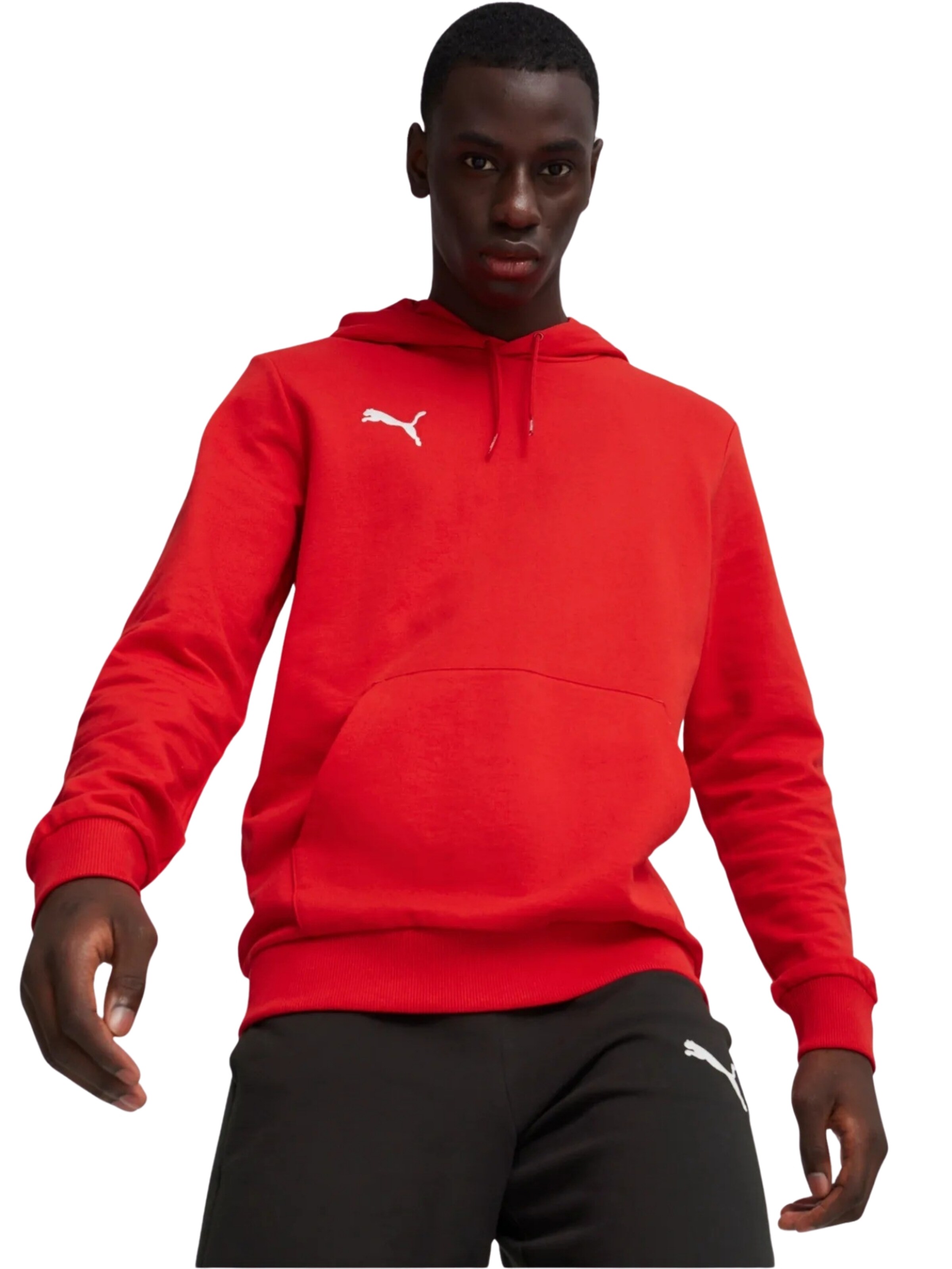 PUMA Sportsweatshirt 'Team Goal' i rød: forside