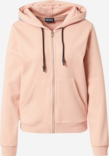 DIESEL Sweatjacke en rose / noir, Vue avec produit
