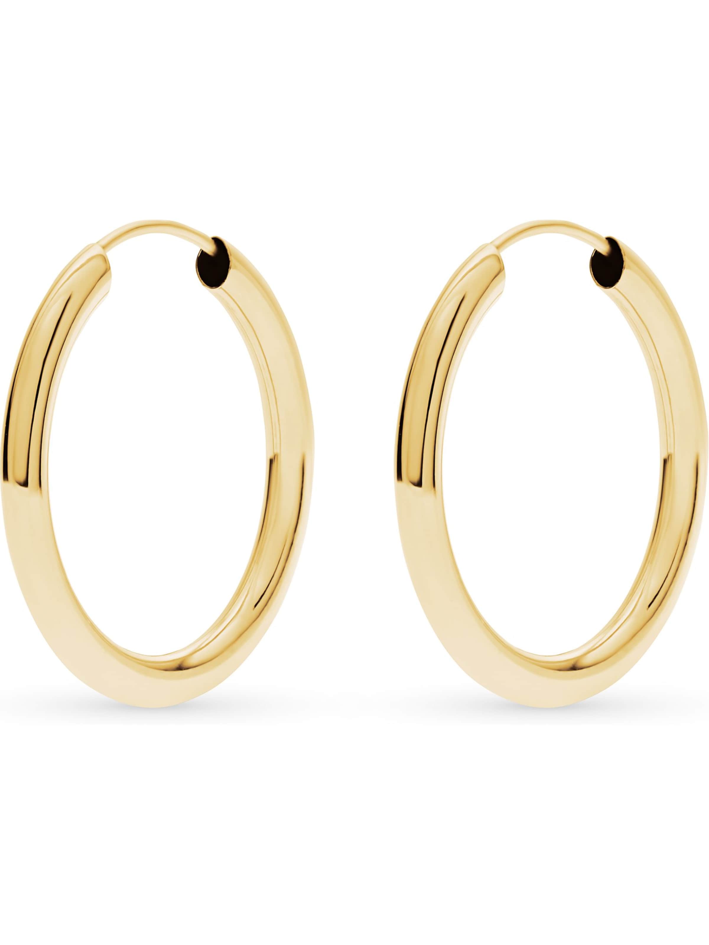 FAVS Ohrringe in Gold: Vorderseite