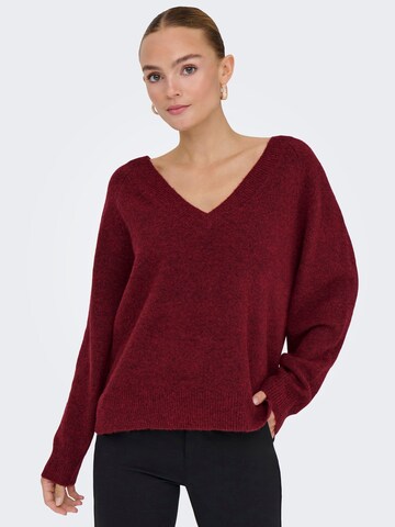 Pull-over 'RENE' ONLY en rouge