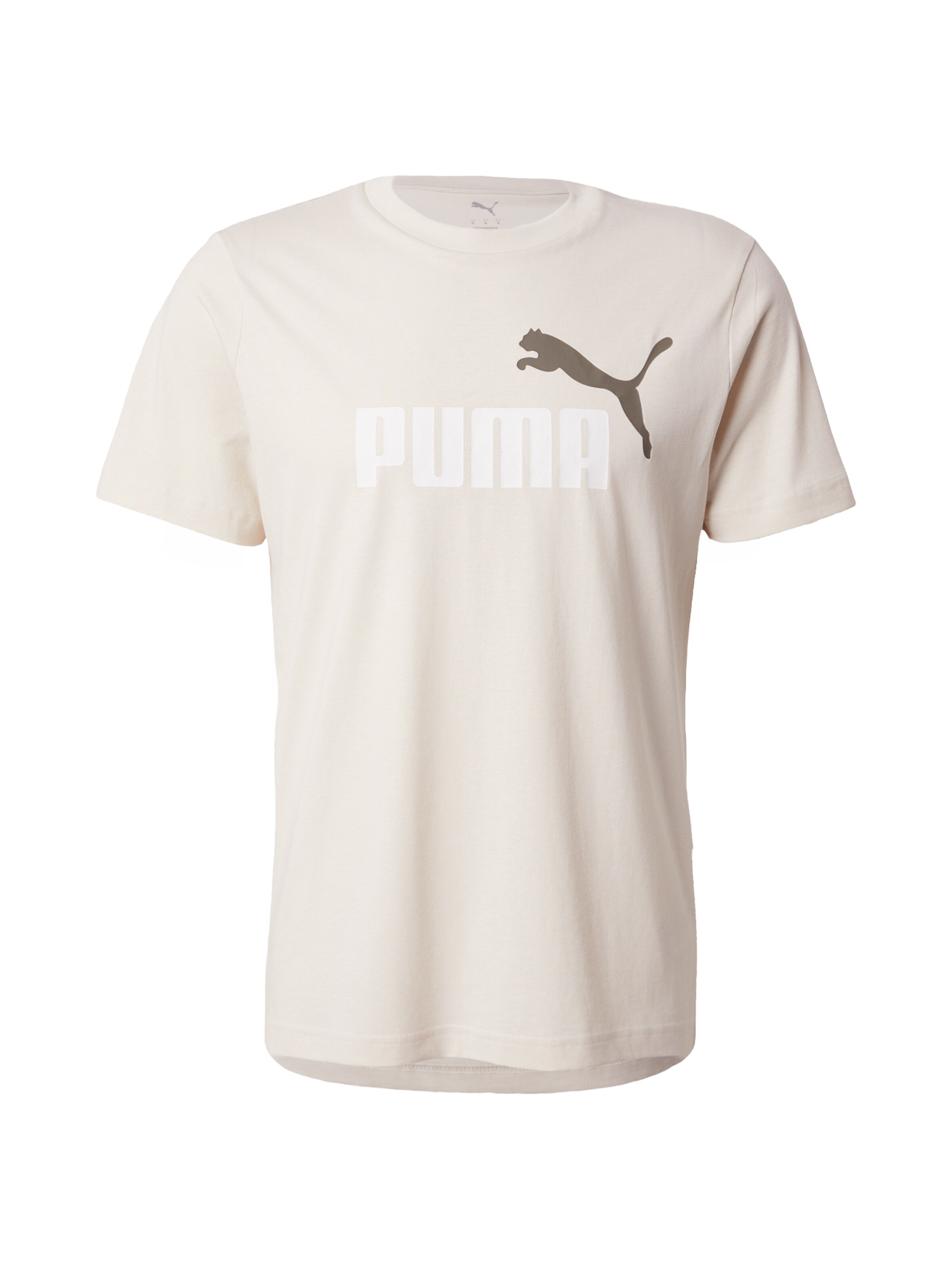 PUMA Functioneel shirt 'ESS No. 1' in Wit: voorkant