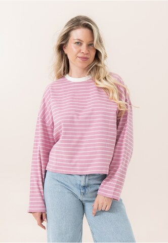 OH APRIL Shirt in Roze: voorkant