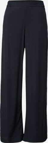 ESPRIT Wide leg Trousers in Black: front