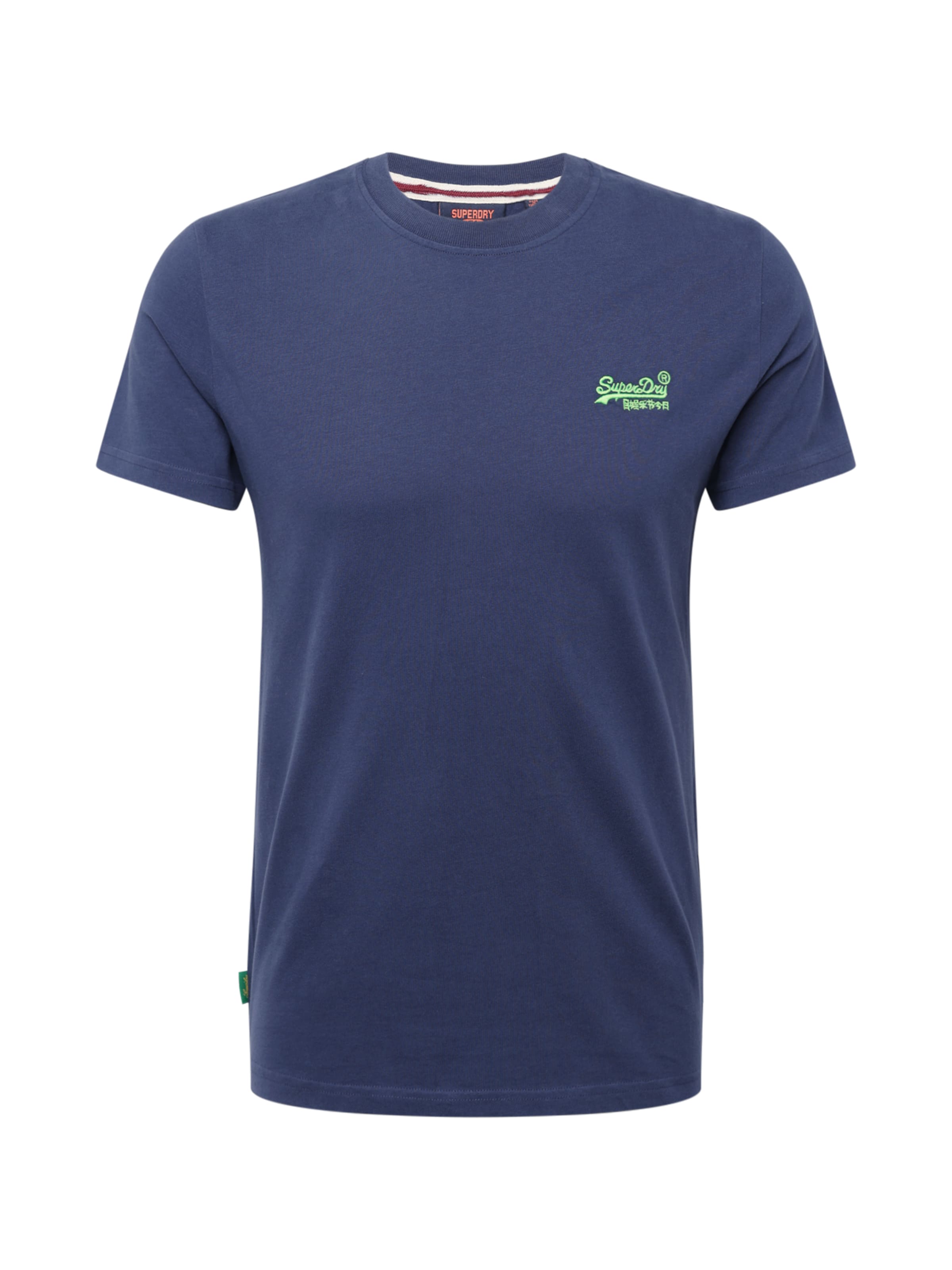 Superdry Tričko 'Essential' – modrá: přední strana