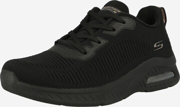 SKECHERS Platform trainers 'Squad' in Black: front