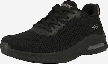 SKECHERS - Sapatilhas baixas 'Squad' em preto: frente