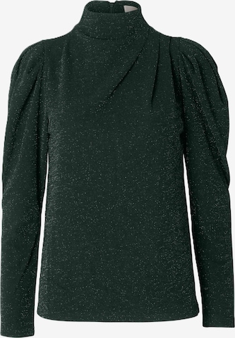 SELECTED Shirt in Groen: voorkant
