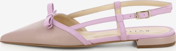 EVITA Slingpumps 'SONIA' in Beige: voorkant
