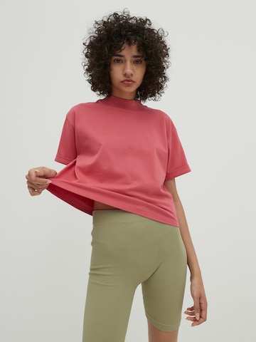 EDITED Shirt 'Louna' in Rood: voorkant