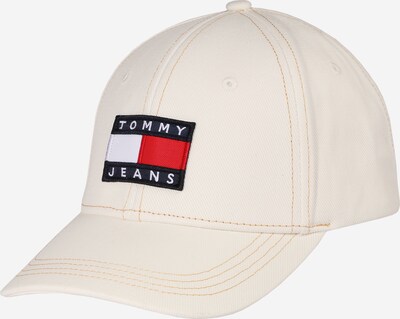 Tommy Jeans Pet in de kleur Donkerblauw / Rood / Wit / Wolwit, Productweergave