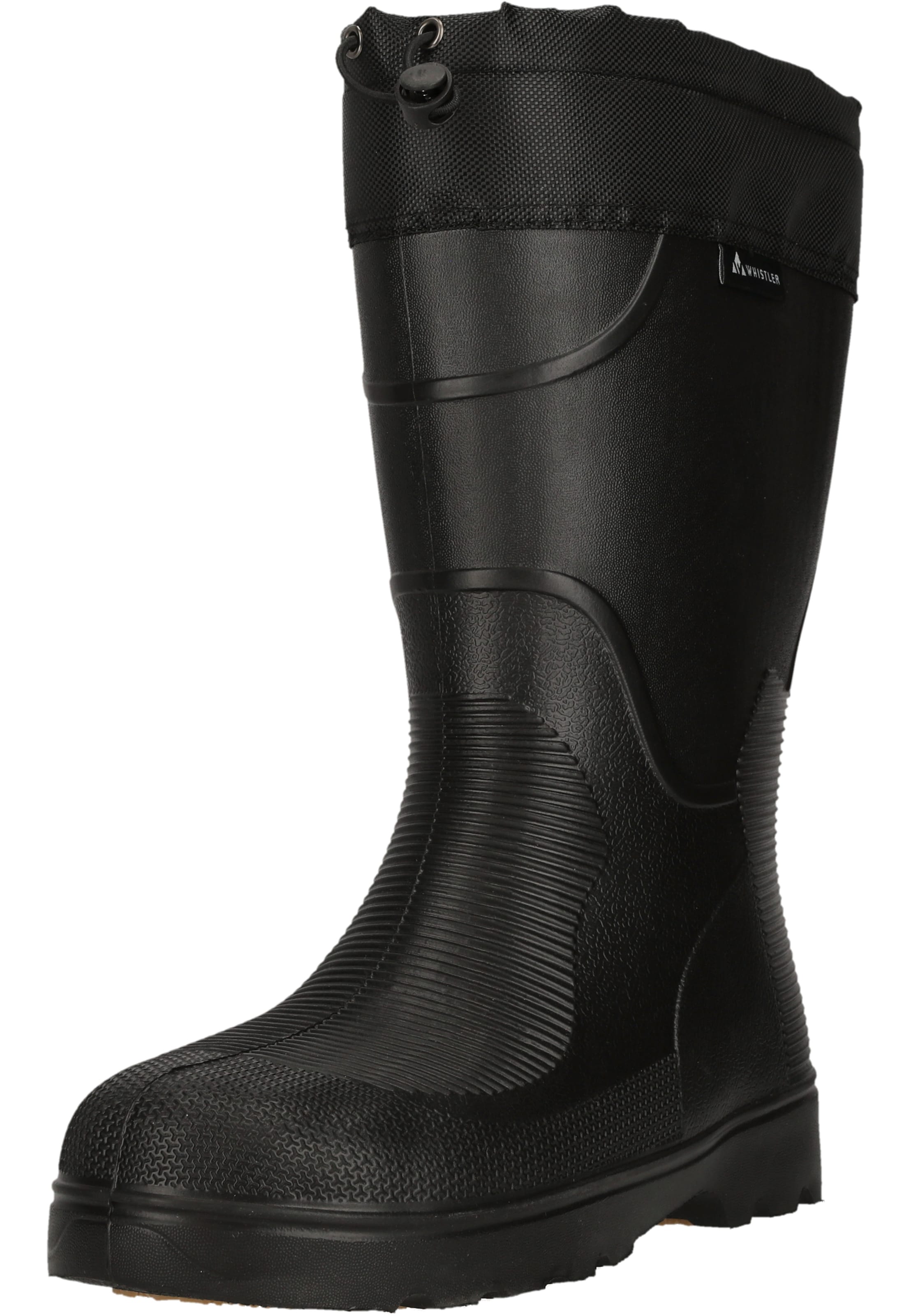 Whistler Gummistiefel 'Mogo' in Schwarz: Vorderseite