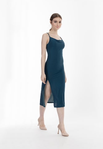 myMo at night Dress in Blue