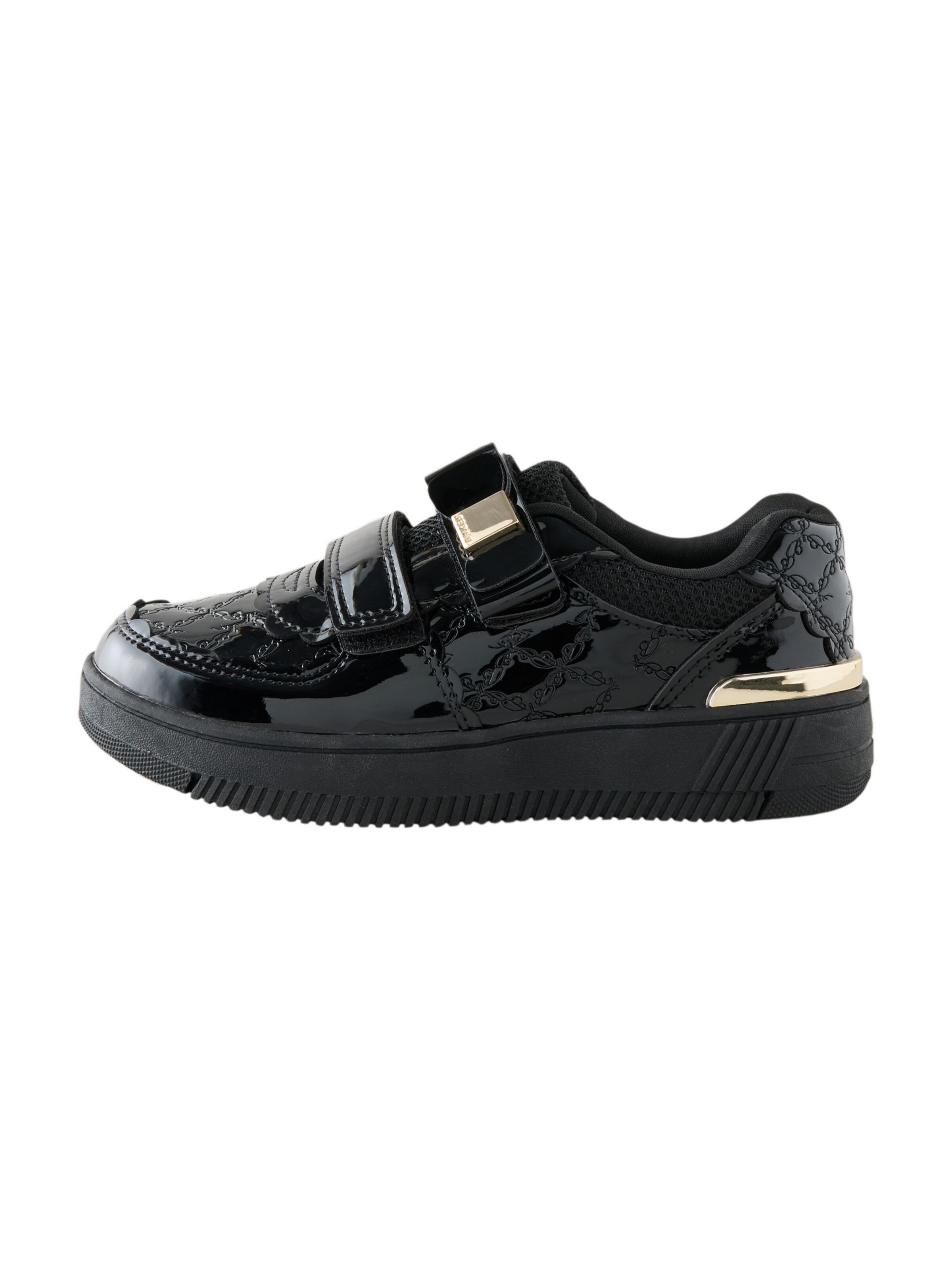 Baker by Ted Baker Sneakers 'Back to School' in Zwart: voorkant