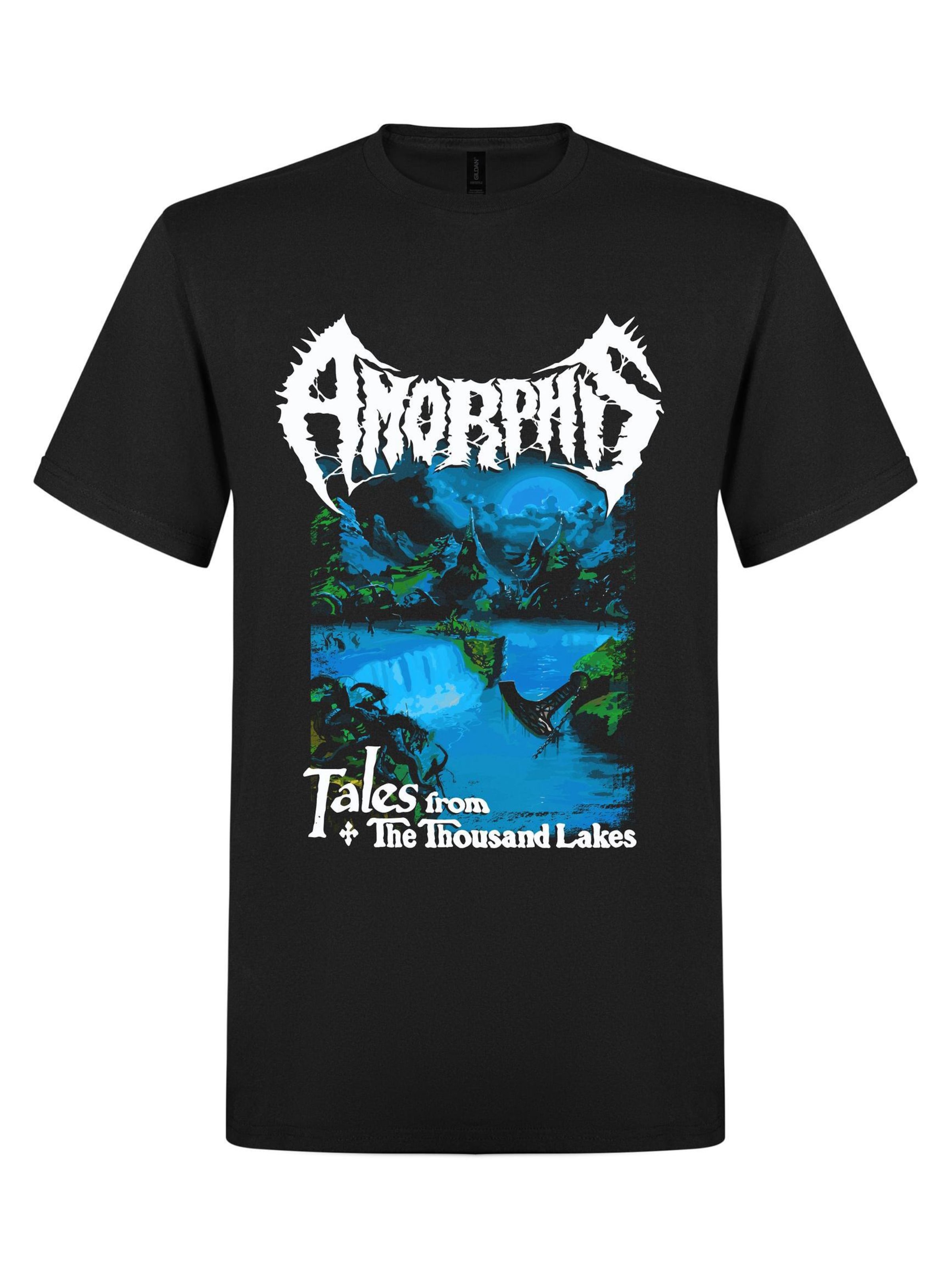 Amorphis Shirt 'Tales From The Thousand Lakes' in Black: front