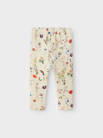 NAME IT Skinny Leggings 'NBFLUXA' in Beige