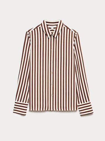 Camicia da donna di Marks & Spencer in marrone