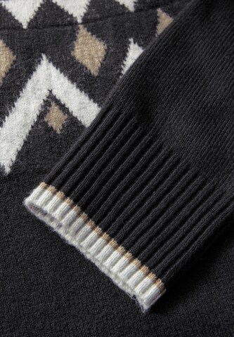 STREET ONE Pullover in Schwarz