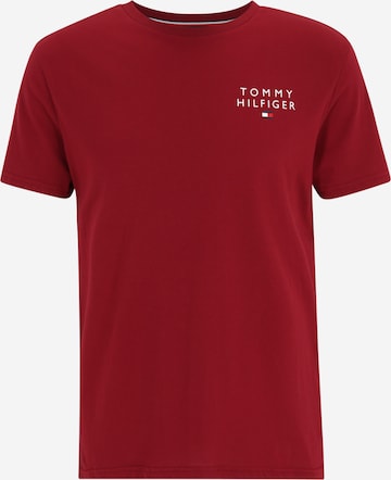 raudona Tommy Hilfiger Underwear Marškinėliai: priekis