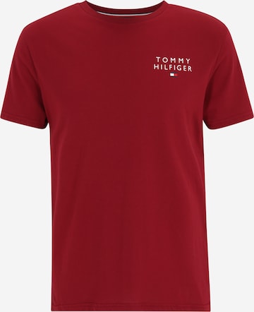 Tricou de la Tommy Hilfiger Underwear pe roșu: față