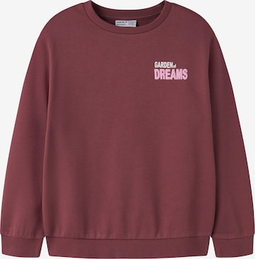NAME IT - Sweatshirt 'NKFOMONO' em roxo: frente