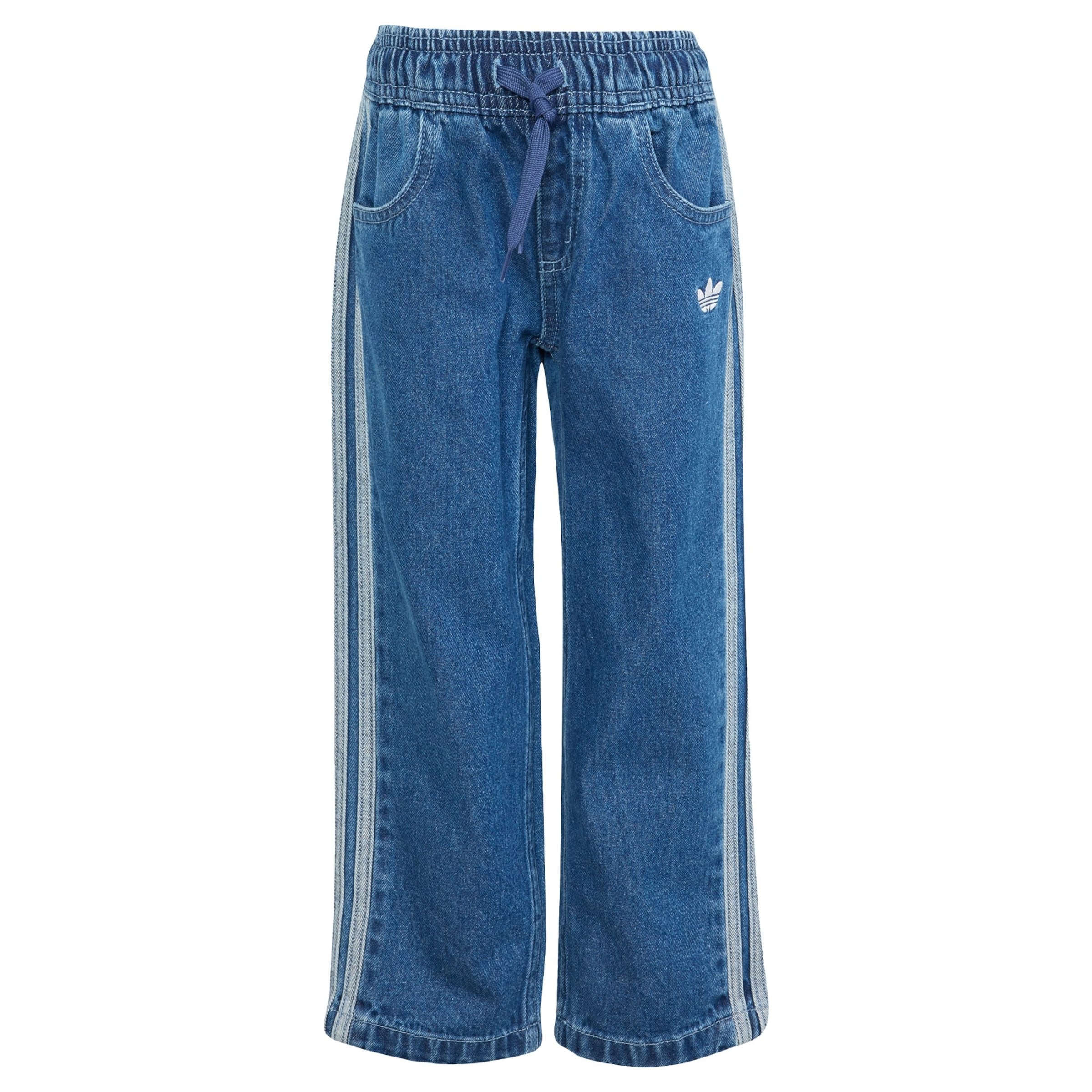 ADIDAS ORIGINALS Loosefit Broek 'Firebird' in Blauw: voorkant